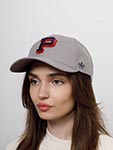 Бейсболка AMERICAN NEEDLE арт. SMU678A-POB Portland Beavers Stadium ML (светло-серый)